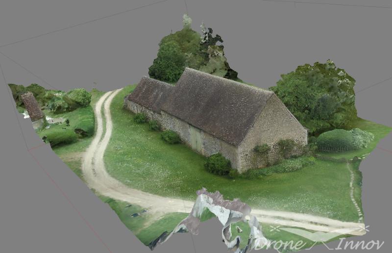 Photogrammétrie - Nettoyage, diagnostic et communication d'entreprise par drone en Normandie