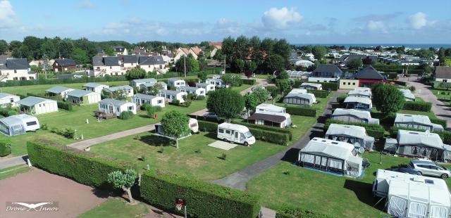 Vol extérieur du camping Ariane dans le Calvados