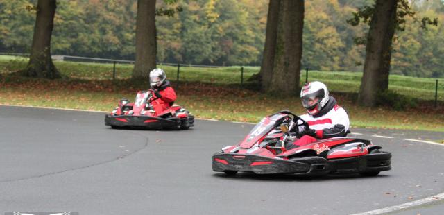 Prise de vue par drone d'un Karting en Normandie