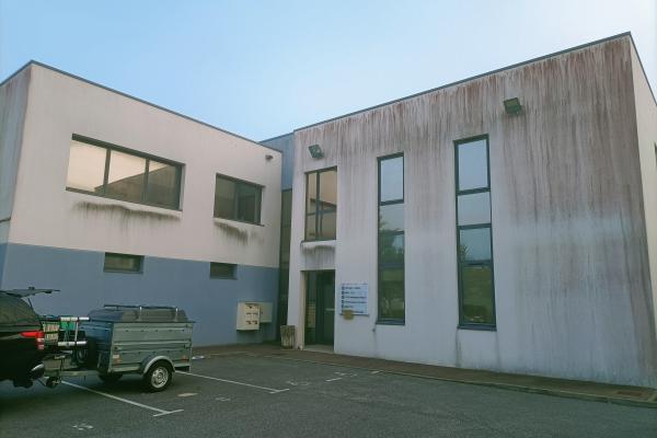 Façade accès immeuble, avant réalisation des travaux