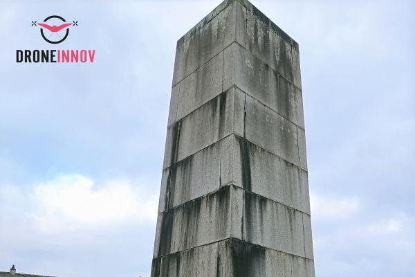 Monument aux morts avant intervention (vue arrière)