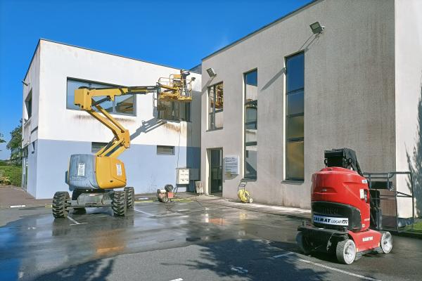 Réalisation des travaux à la nacelle